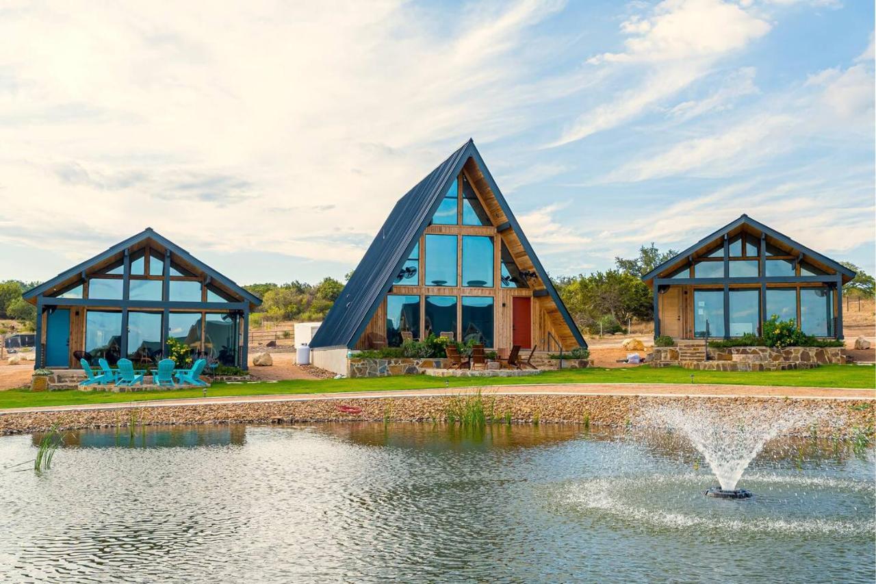 Gruene Daze Chalet - Stylish Aframe - Escape The Ordinary New Braunfels Exterior photo